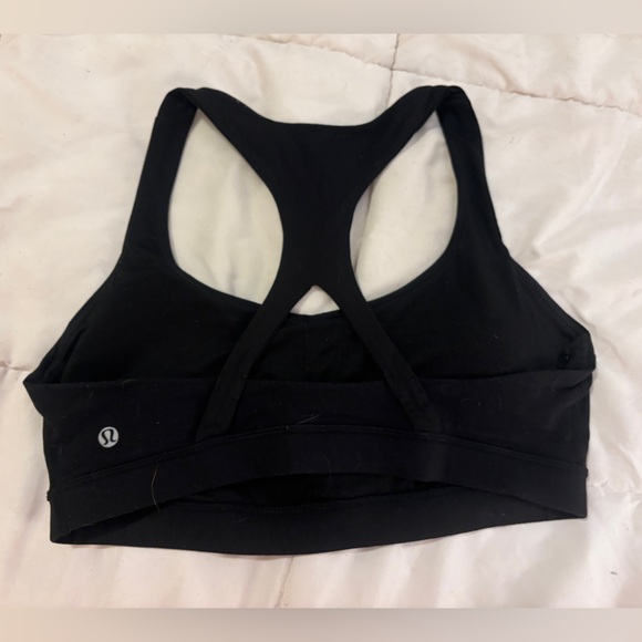 Lululemon Black Sports Bra - Picture 2 of 2